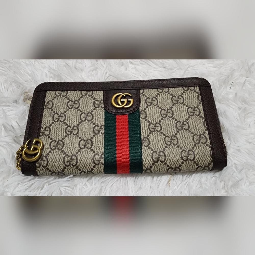 brown with Red and Green Accent